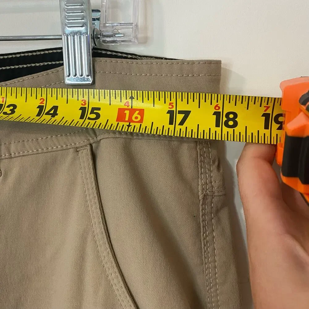 Prana Men's Zion Stretch Pants‎ Cargo Hiking Outdoor Tan XL x 30